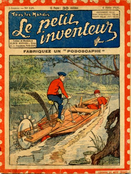 couverture du petit inventeur, n�125